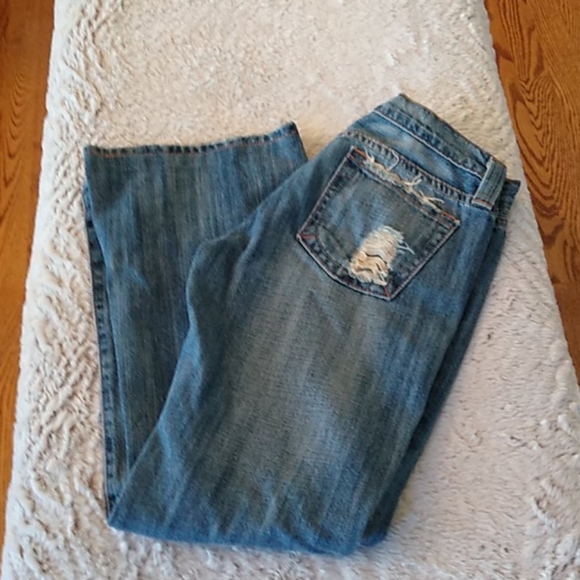 S - Marque Distressed Cropped Jeans - Picture 13 of 15